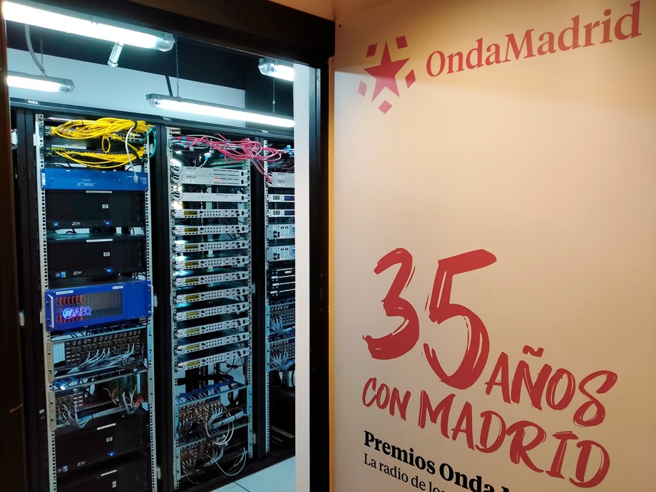 AEQ ha actualizado Onda Madrid con una nueva matriz, estudios y comunicaciones con tecnología IP