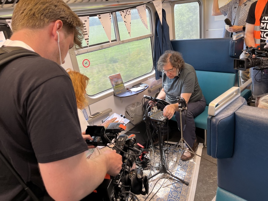 Los Audiocodecs AEQ permitieron la retransmisión de “New Music Now-Express” que se desarrolló durante 10 horas desde un tren en Holanda