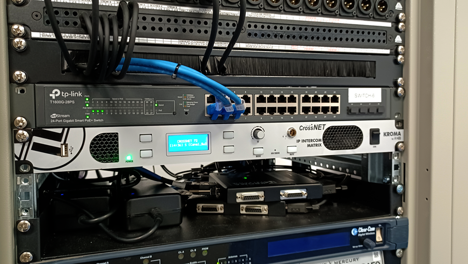 El integrador PROVIDEO instala un Intercom CROSSNET en los estudios de CANAL SUR en MÁLAGA