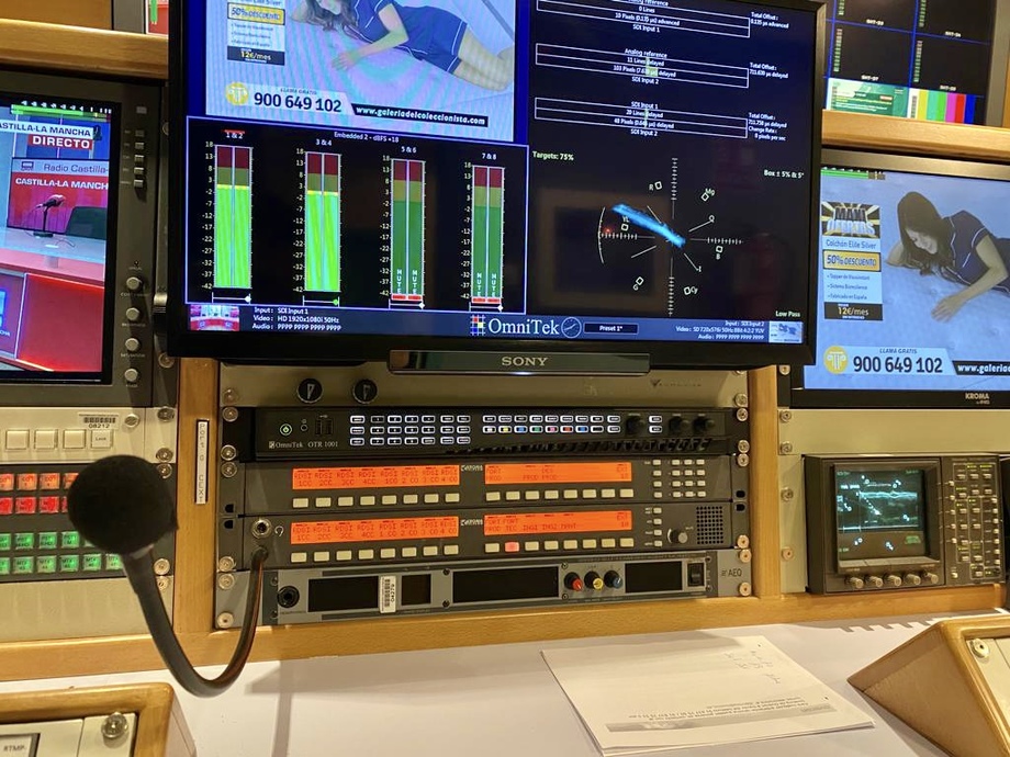 Castilla La Mancha TV actualiza su centro de producción con la matriz de intercom AEQ Conexia 