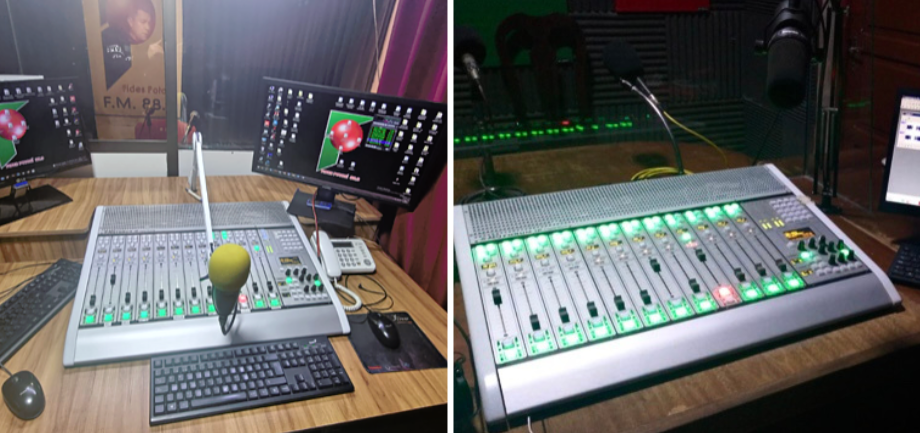 Radio Fides confía en la mesa de mezclas AEQ Forum IP para sus estudios locales 