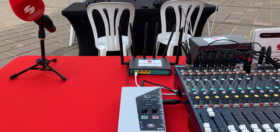 RADIO SINTONÍA en las Islas Canarias utiliza AEQ TALENT para todas sus retransmisiones 
