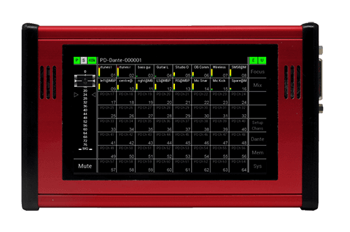 PD Dante — vista frontal