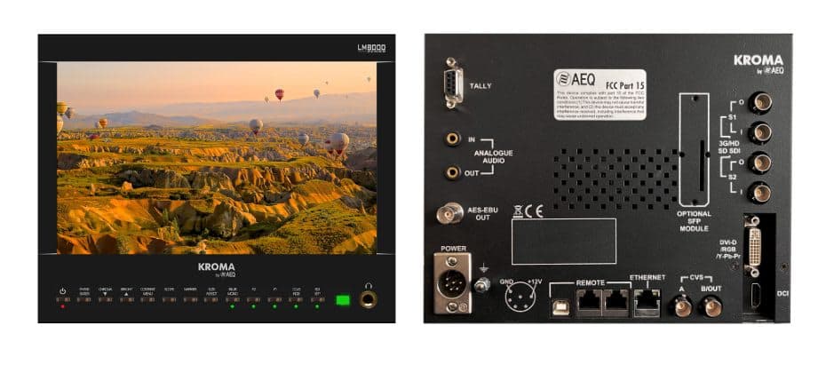 Paneles frontal y trasero LM8000