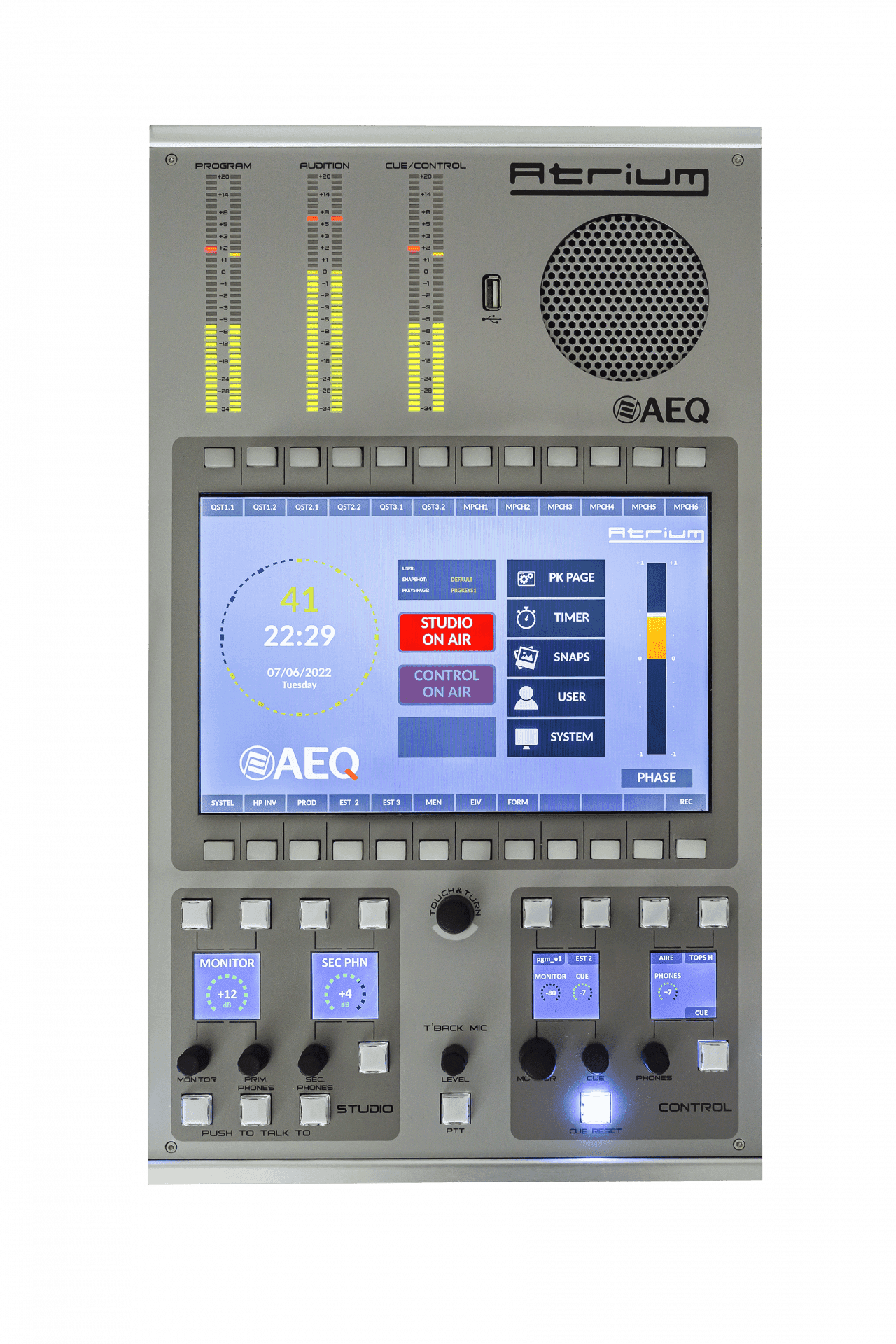 Módulo de control Atrium