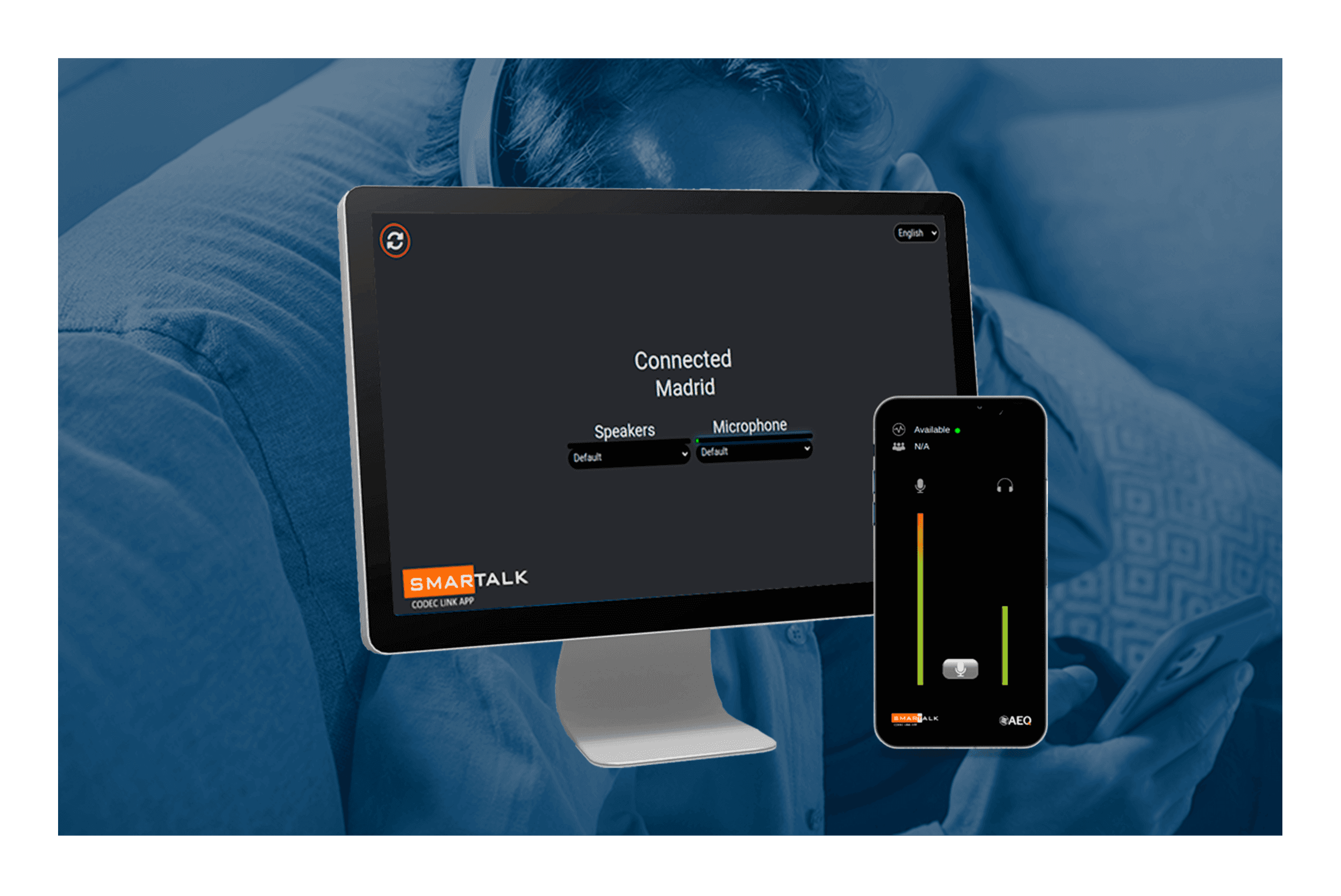 AEQ ofrece ahora el servicio Smartalk como aplicación residente para retransmisiones de alta calidad desde cualquier Smartphone