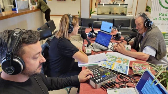 RADIO LA GUANCHA ACERCA SUS PROGRAMAS A LOS OYENTES CON AEQ ALIO.