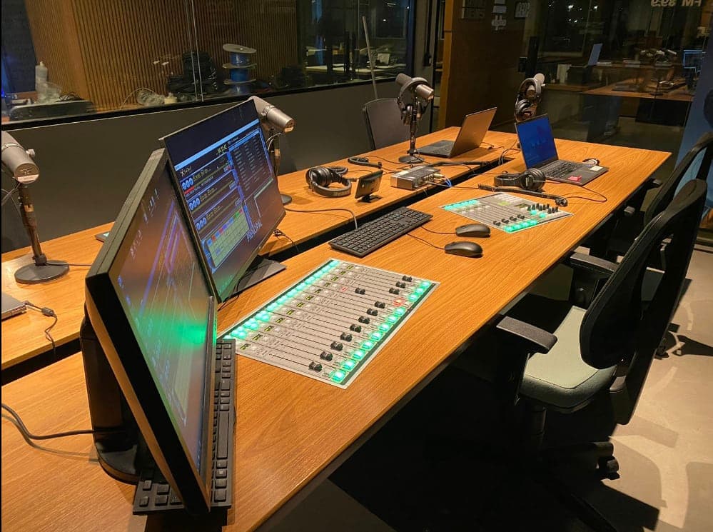 Radio Alpha Newco Brasilia selecciona la consola digital AEQ FORUM IP para su estudio principal