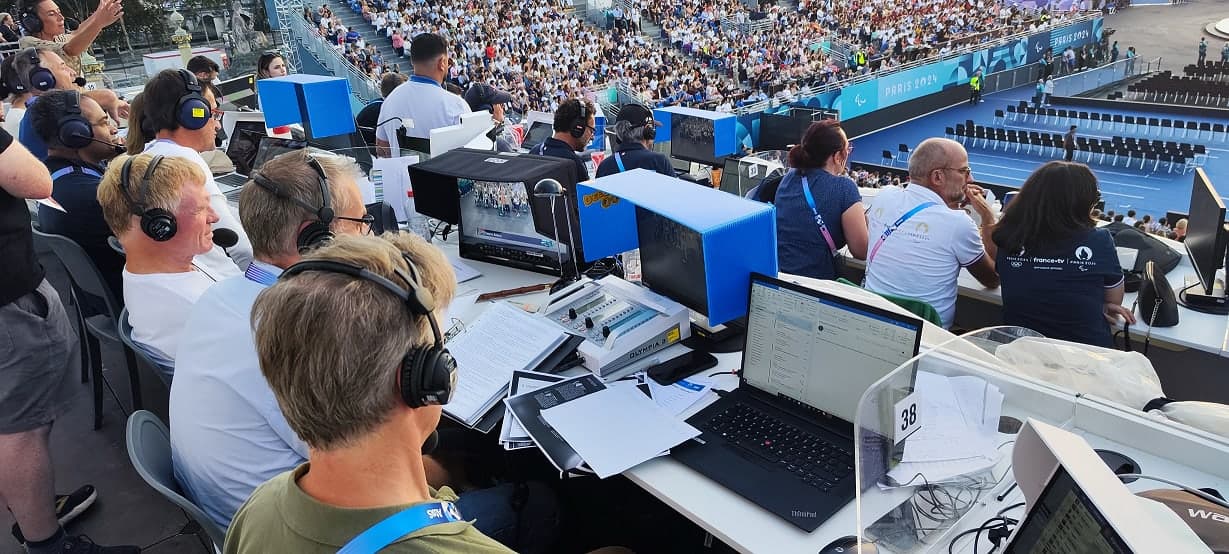 Los sistemas de comentarista de AEQ desempeñaron un papel decisivo en el mayor acontecimiento multideportivo celebrado el año pasado en París.