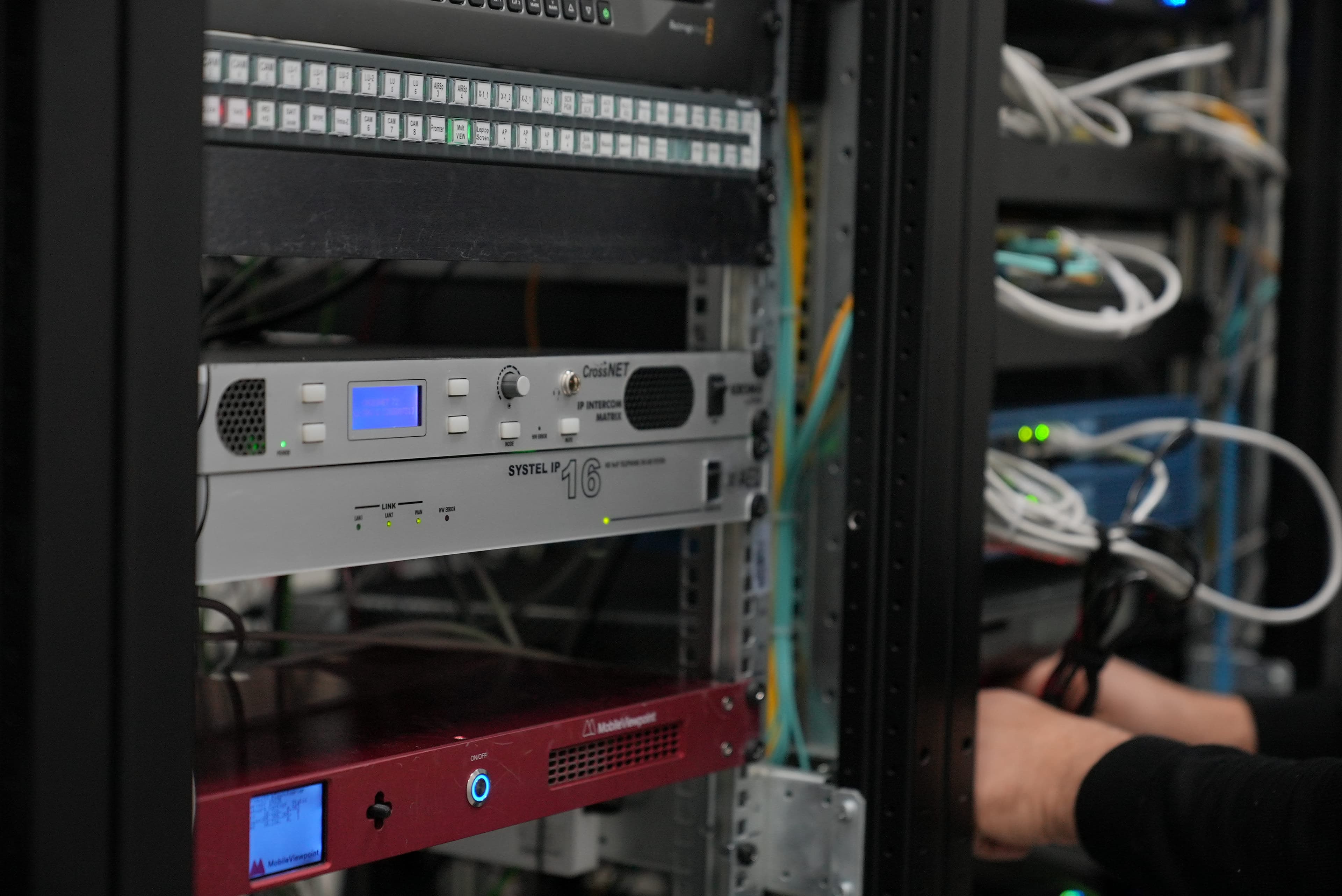 AEQ SYSTEL-IP potencia la comunicación de Euronews Georgia con tecnología avanzada de multiconferencia