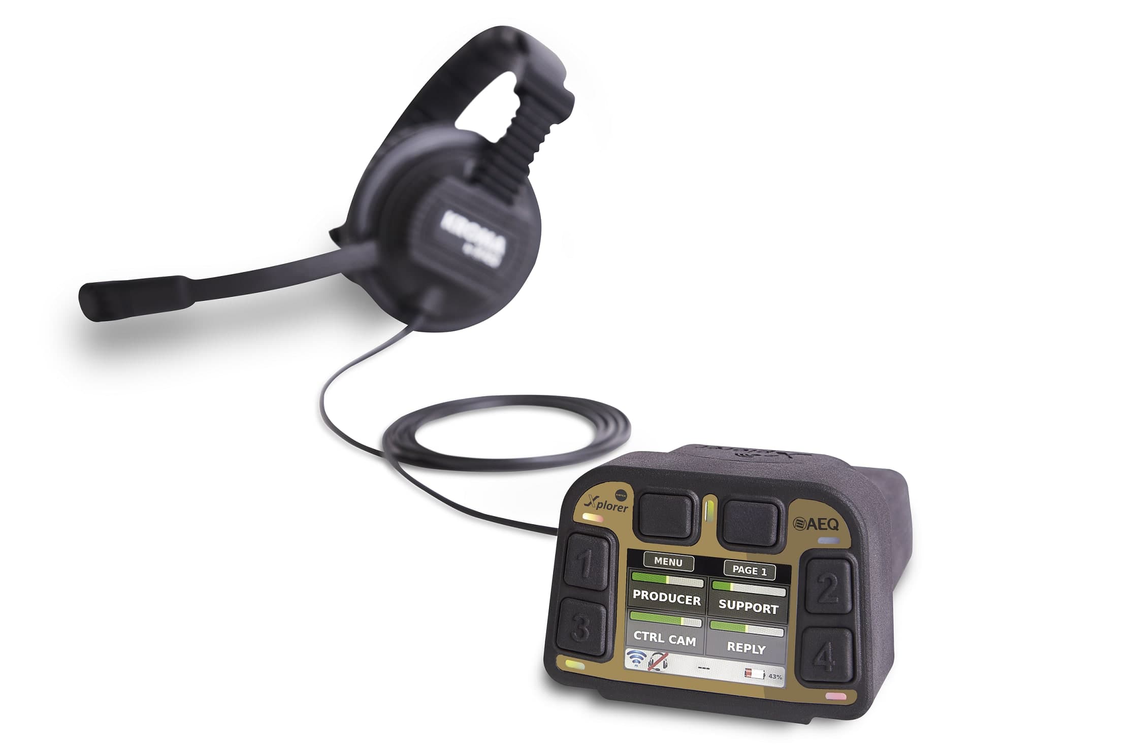 AEQ mostrará sus innovaciones en audio y comunicación en CABSAT 2025, Dubái, Stand 103