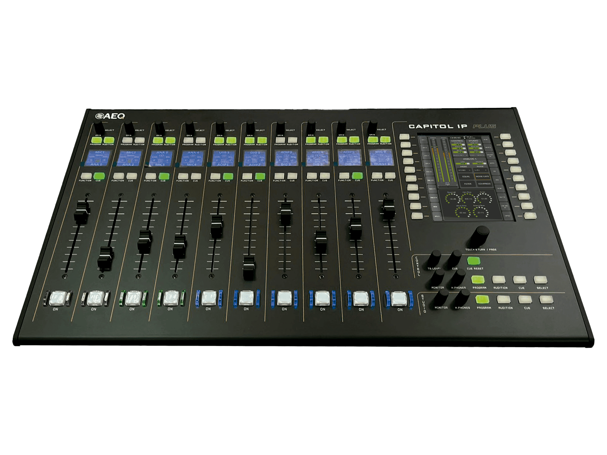 CAPITOL IP PLUS EN IBC 2025: LA CONSOLA COMPACTA
DIGITAL QUE REINVENTA EL CONTROL ON AIR