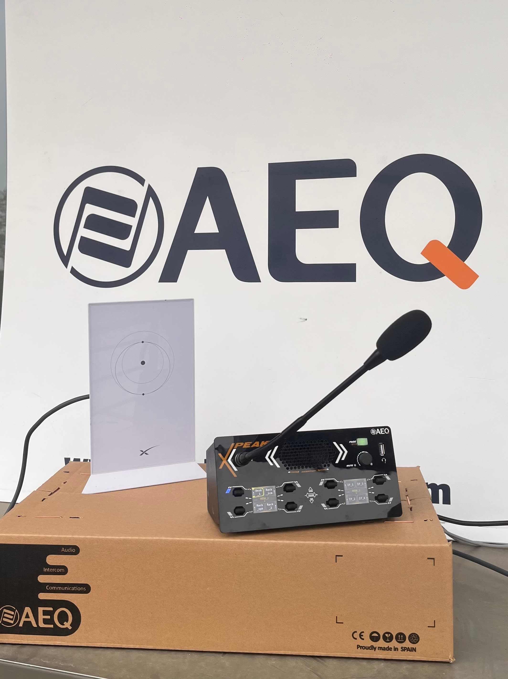 Zebra desarrolla una prueba de concepto de Producción Remota con Intercom AEQ Xpeak a través de Satélite Starlink