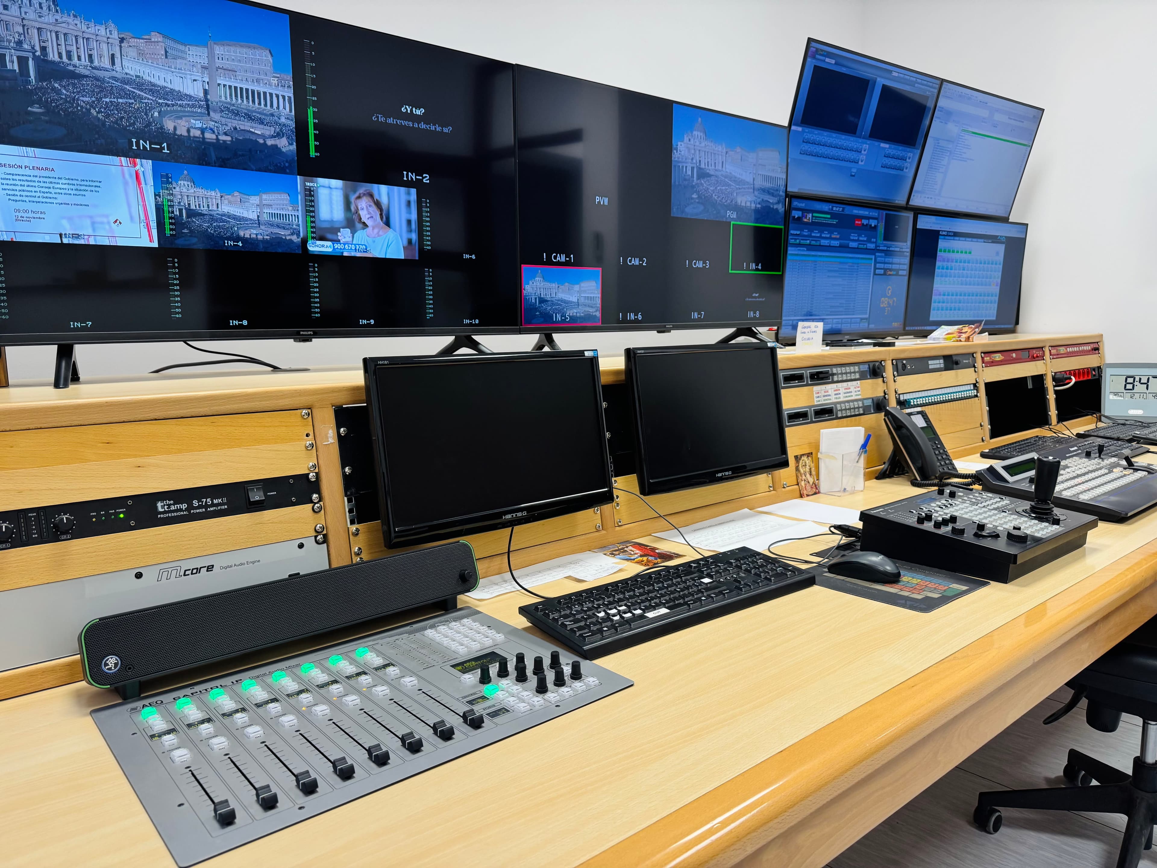 RADIO SANTA MARÍA DE TOLEDO RENUEVA SU
INFRAESTRUCTURA DE EMISIÓN DE LA MANO DE AEQ