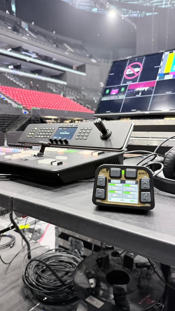 AEQ APORTA SU TECNOLOGÍA DE INTERCOM AL CONCIERTO
DE MANUEL TURIZO EN LA ARENA GUADALAJARA
