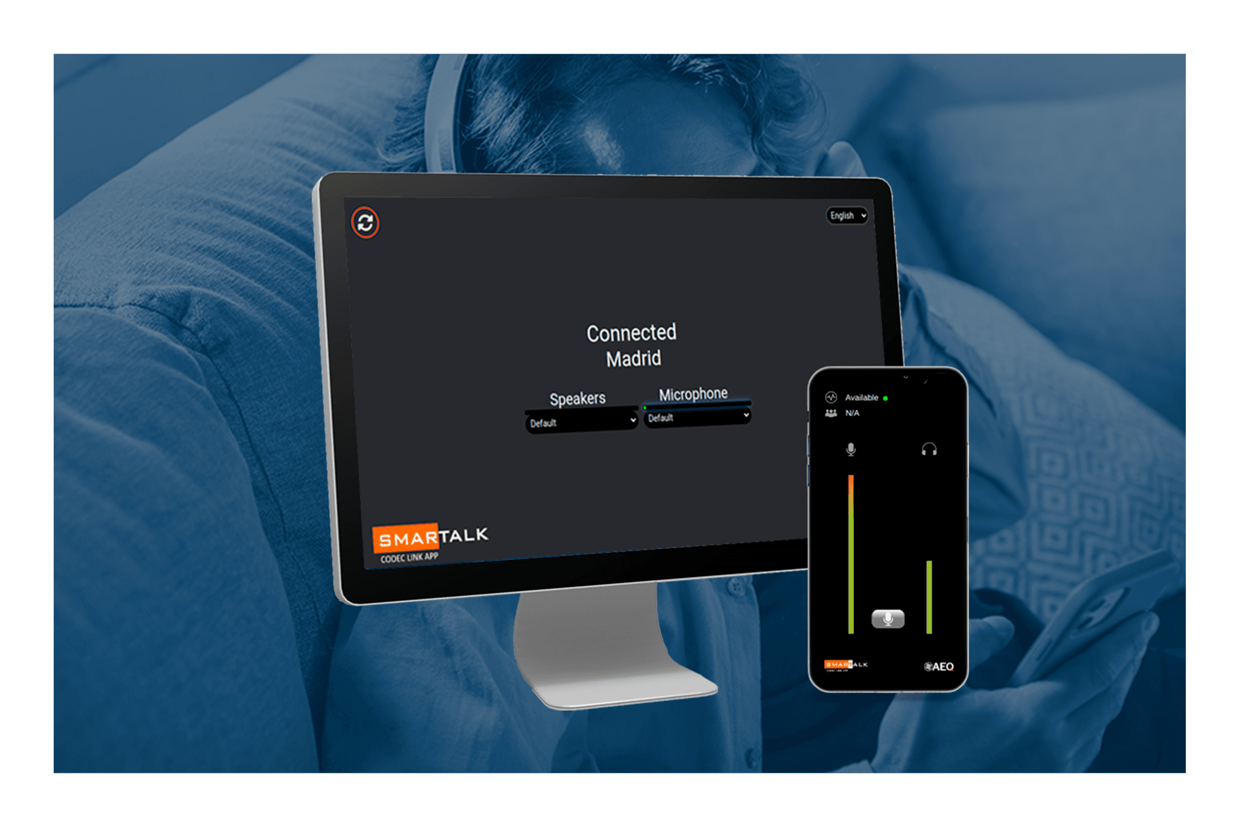 AEQ ofrece ahora el servicio Smartalk como aplicación residente para retransmisiones de alta calidad desde cualquier Smartphone