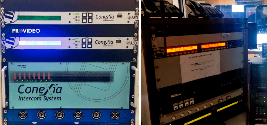 CANAL SUR en Sevilla finaliza su renovación de Intercom con el sistema CONEXIA de AEQ