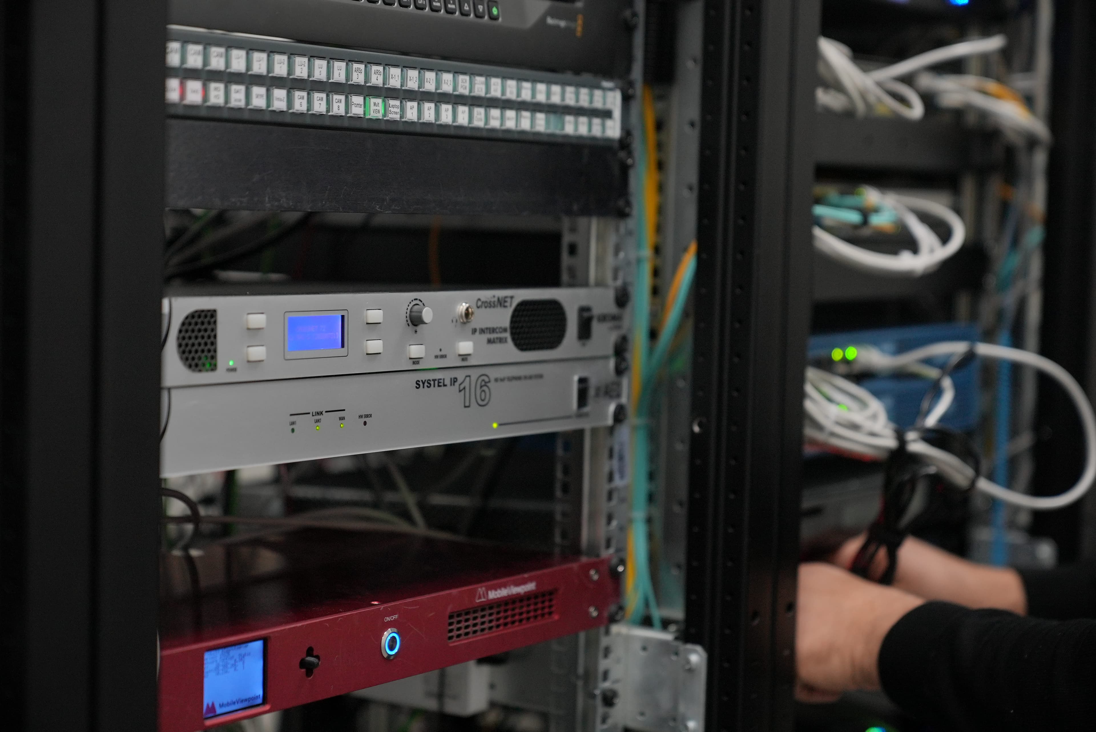 AEQ SYSTEL-IP potencia la comunicación de Euronews Georgia con tecnología avanzada de multiconferencia
