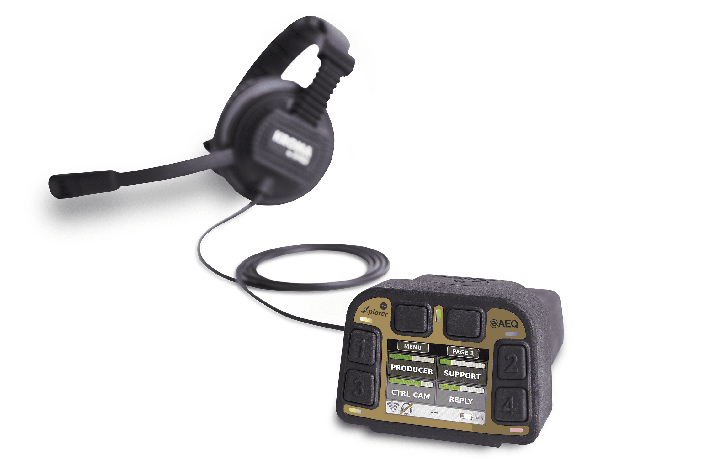AEQ mostrará sus innovaciones en audio y comunicación en CABSAT 2025, Dubái, Stand 103