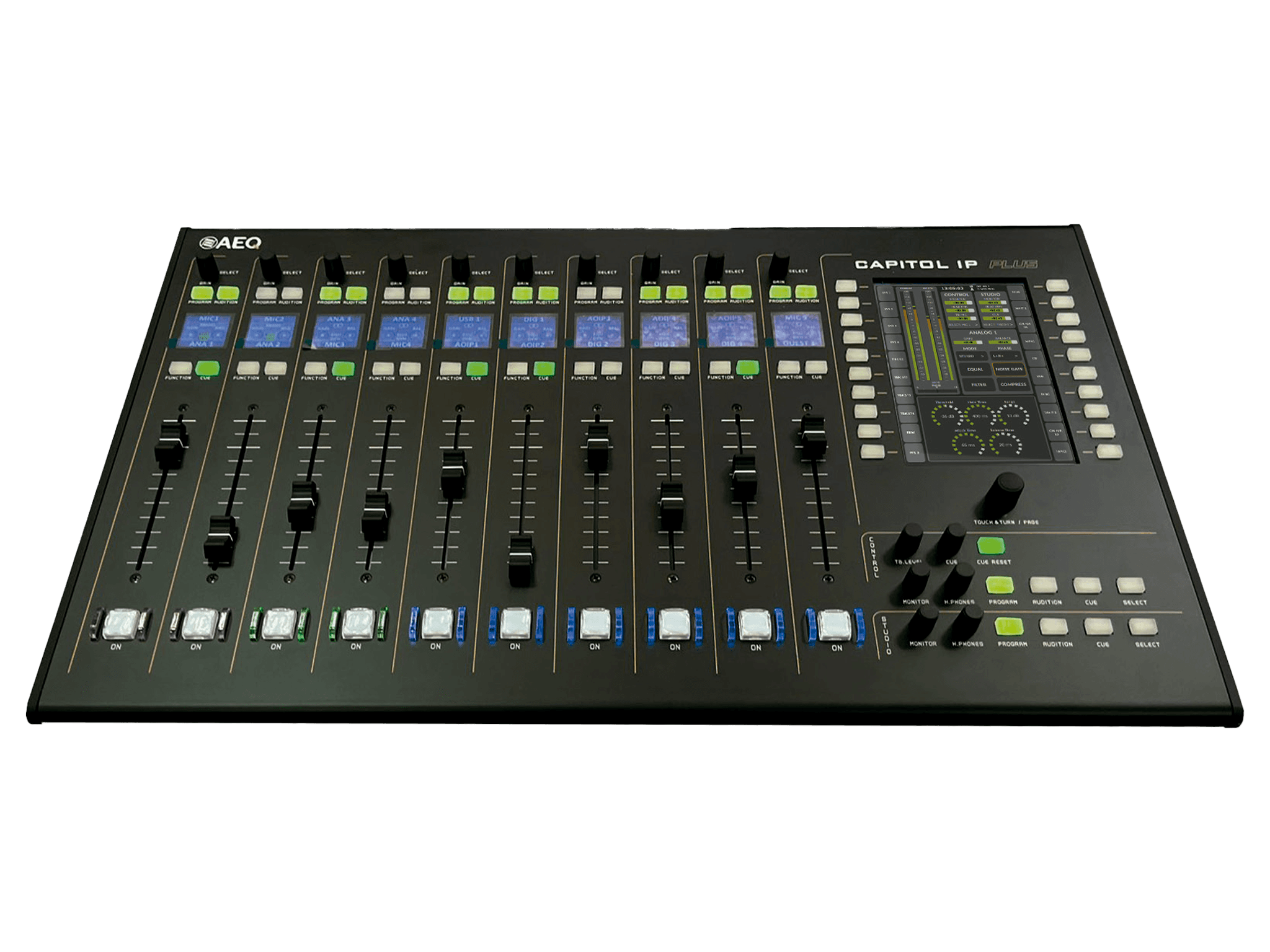 CAPITOL IP PLUS EN IBC 2025: LA CONSOLA COMPACTA
DIGITAL QUE REINVENTA EL CONTROL ON AIR