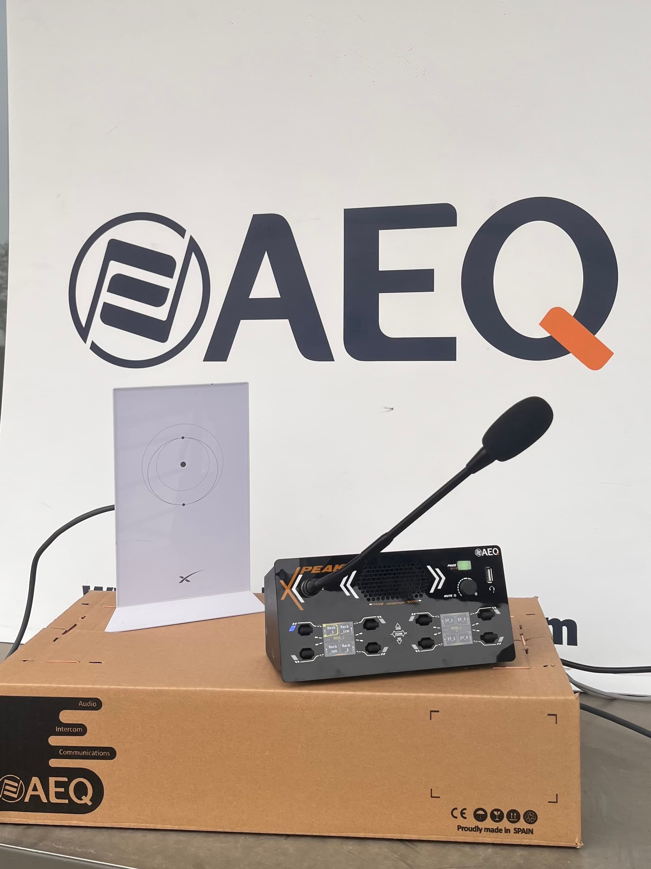Zebra desarrolla una prueba de concepto de Producción Remota con Intercom AEQ Xpeak a través de Satélite Starlink