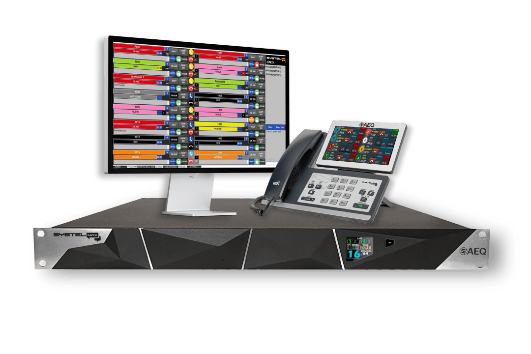 AEQ presentará SYSTEL MAX en IBC 2026, su sistema de llamadas y multiconferencia IP de nueva generación